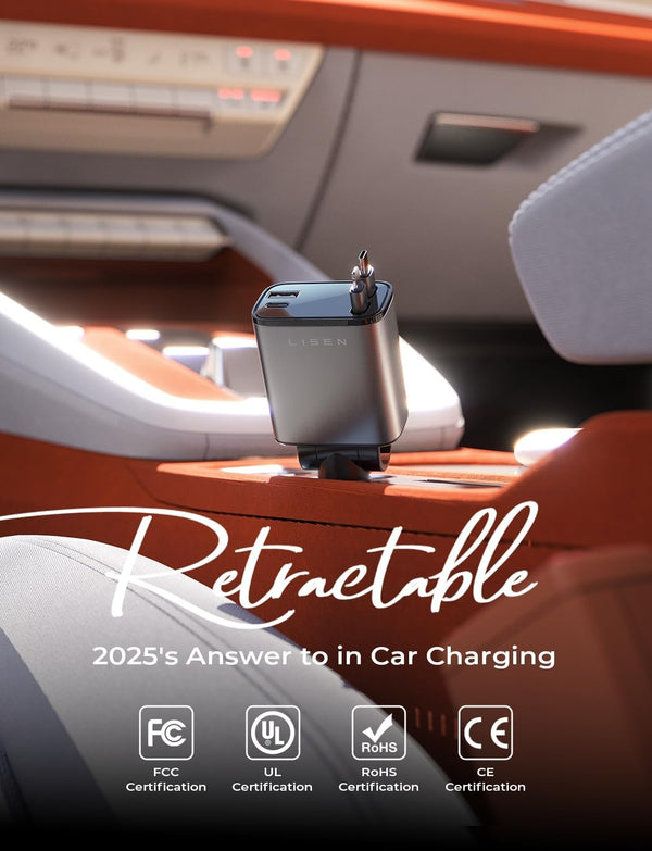 VoltFlex Fast Retractable Charger