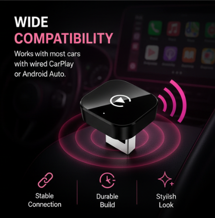 DriveLink Pro Wireless CarPlay Adapter